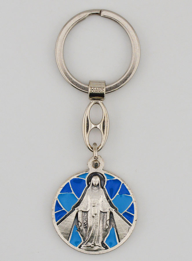 Porta-chaves Esmalte Virgem Milagrosa (pic 1)