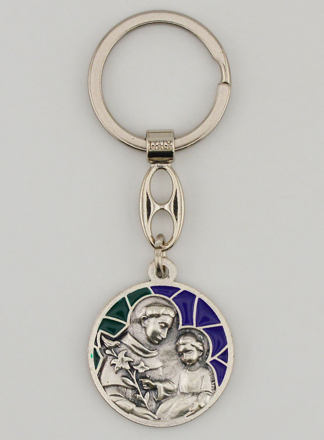 Porta-chaves Esmalte Santo António (pic 1)