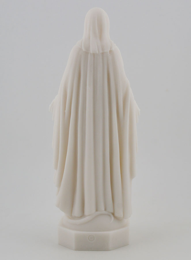 Estátua Virgem Milagrosa com Raios Dourados - 17cm (pic 4)
