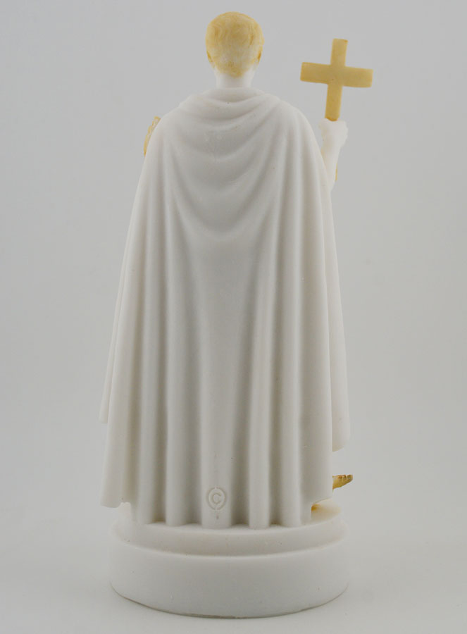 Estátua Santo Expedito em Alabastro Pintado - 19cm (pic 4)