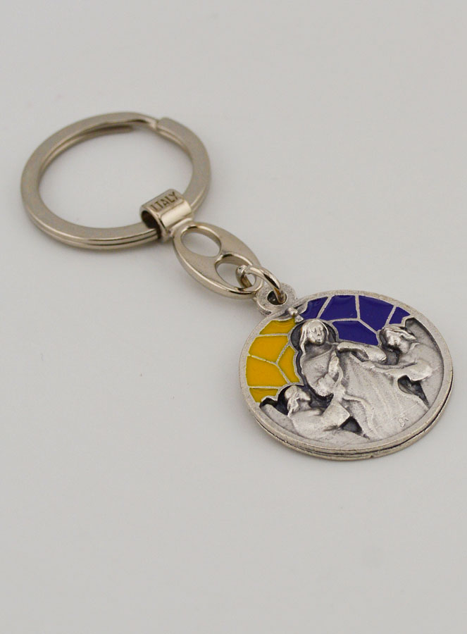 Porta-chaves Esmalte Maria Desatadora dos Nós (pic 3)