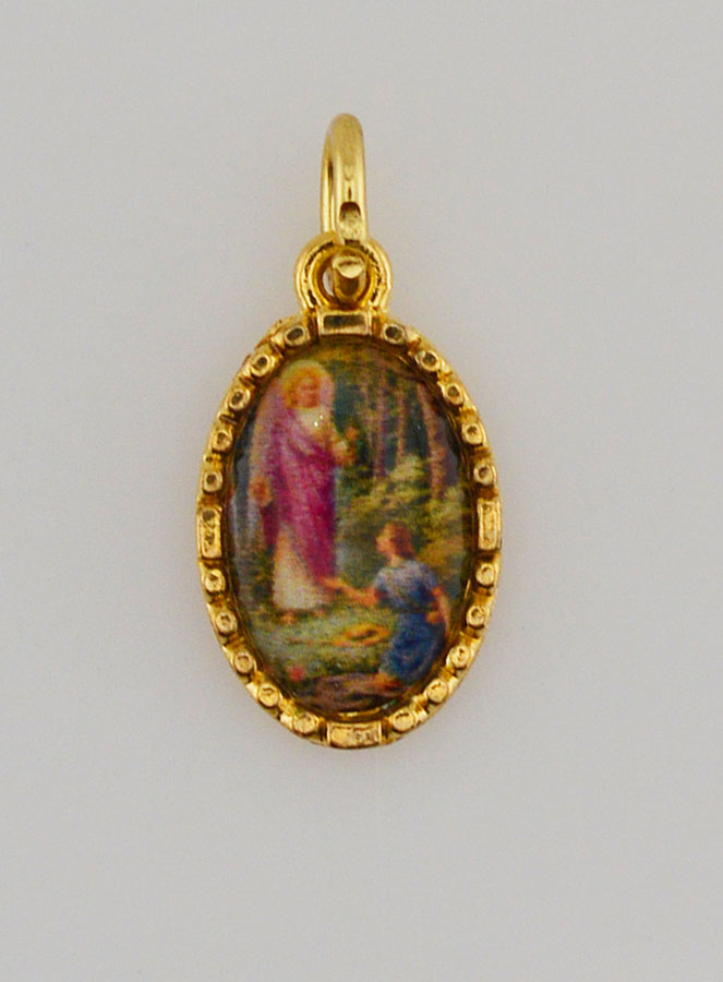Medalha Borda Torcida 15mm - São Rafael Arcanjo (pic 1)