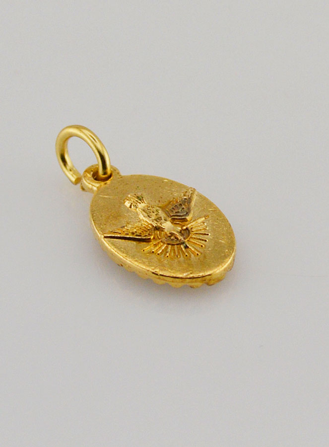 Medalha Borda Torcida 15mm - São Rafael Arcanjo (pic 4)