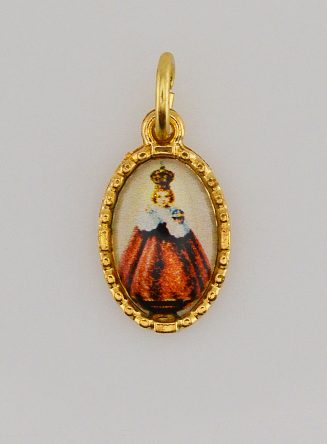 Medalha Borda Torcida 15mm - Menino Jesus de Praga (pic 1)