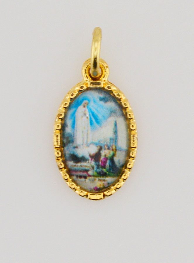 Medalha Borda Torcida 15mm - Nossa Senhora de Fátima (pic 1)