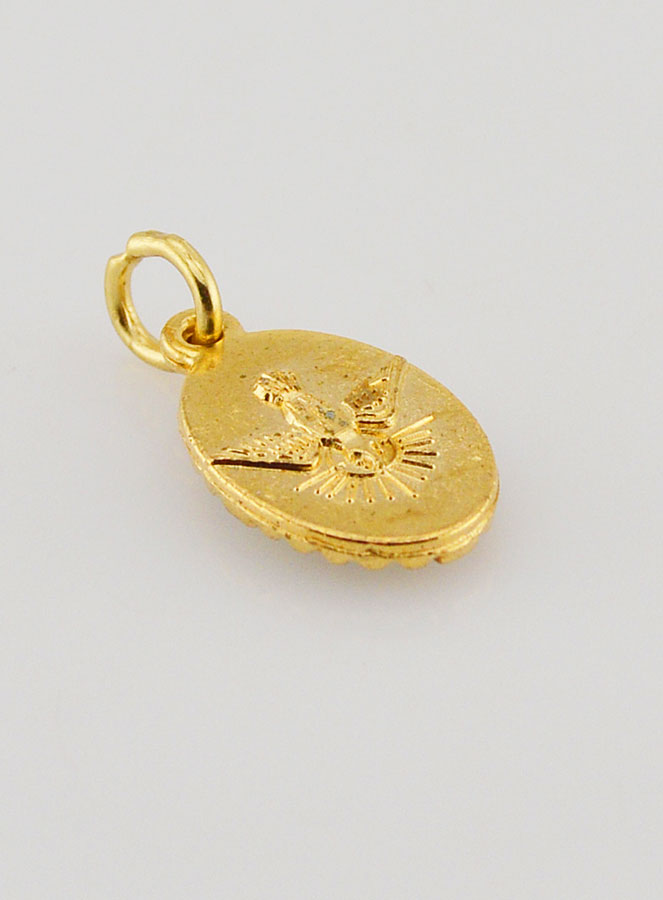 Medalha Borda Torcida 15mm - Nossa Senhora de Fátima (pic 4)