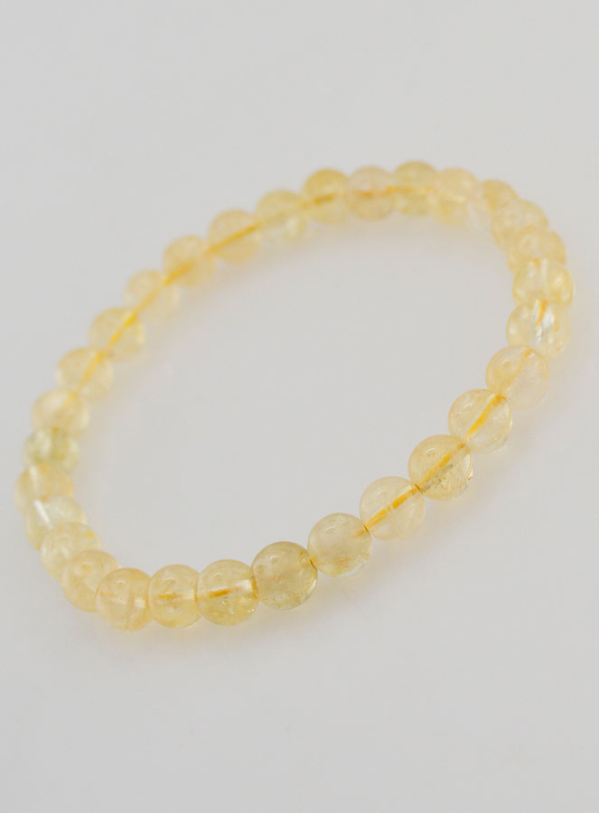 Pulseira em Pedra Natural de Citrino - 6mm (pic 3)