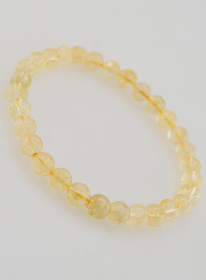 Pulseira em Pedra Natural de Citrino - 6mm (pic 4)