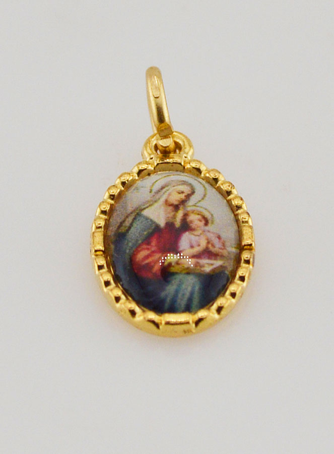 Medalha Borda Torcida 15mm - Santa Ana (pic 2)
