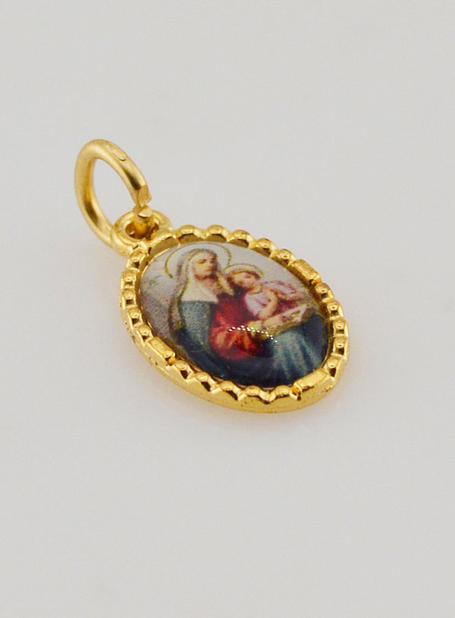 Medalha Borda Torcida 15mm - Santa Ana (pic 3)