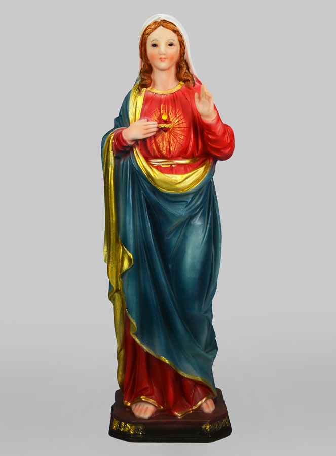 Estátua Sagrado Coração de Maria - 40cm (pic 1)