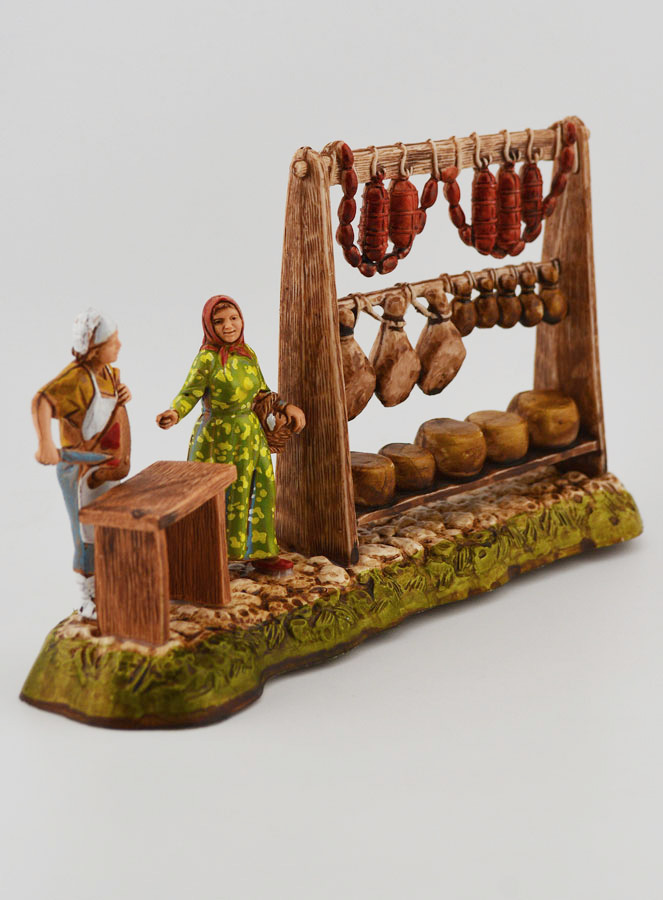Figura 'Puesto del charcutero' - 6cm (pic 3)