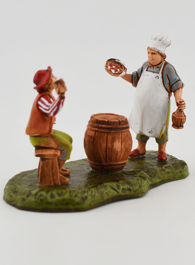 Figura de 'Posadero y cliente' - 6cm (pic 2)