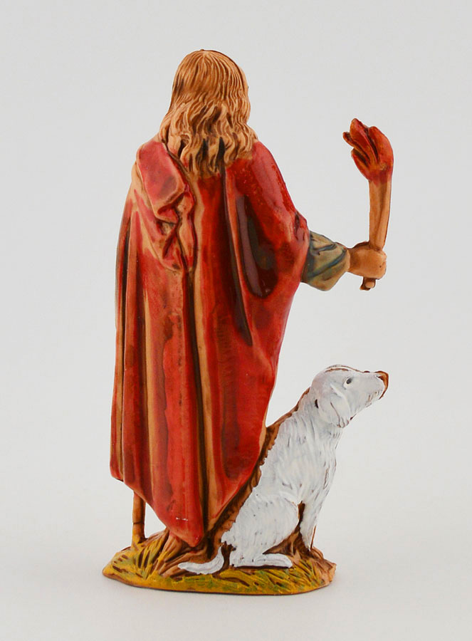 Figura de belén 'Vigilante con su perro' - 6 cm (pic 4)