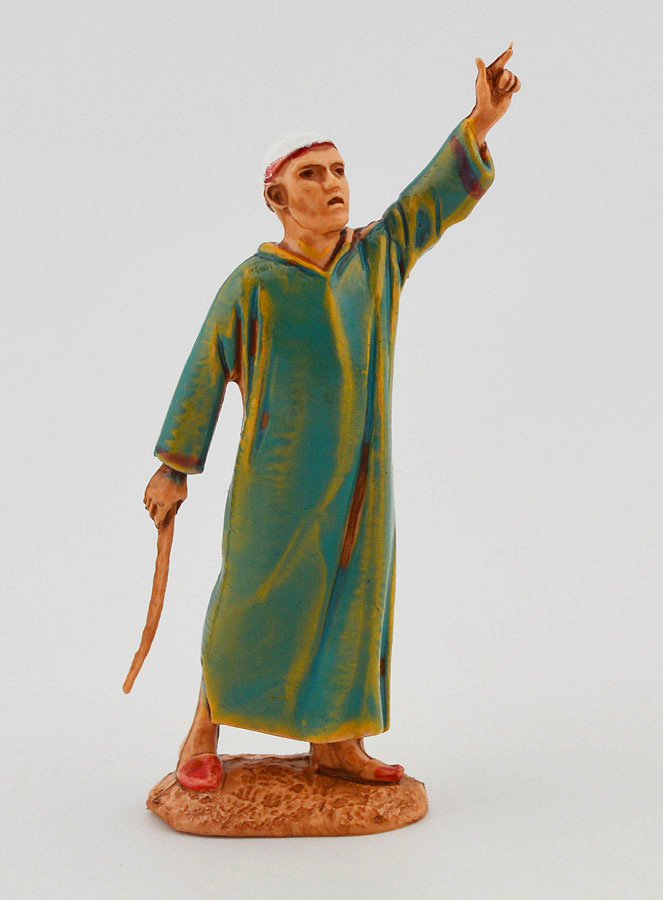 Figura de pastor conductor del rebaño - 6 cm (pic 1)