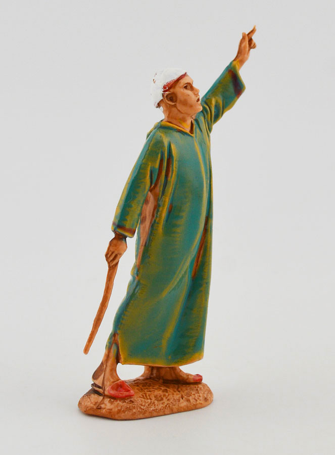 Figura de pastor conductor del rebaño - 6 cm (pic 3)