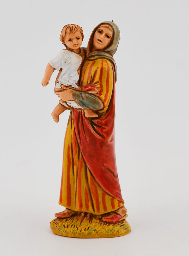 Figura de mujer con su hijo - 6 cm (pic 1)