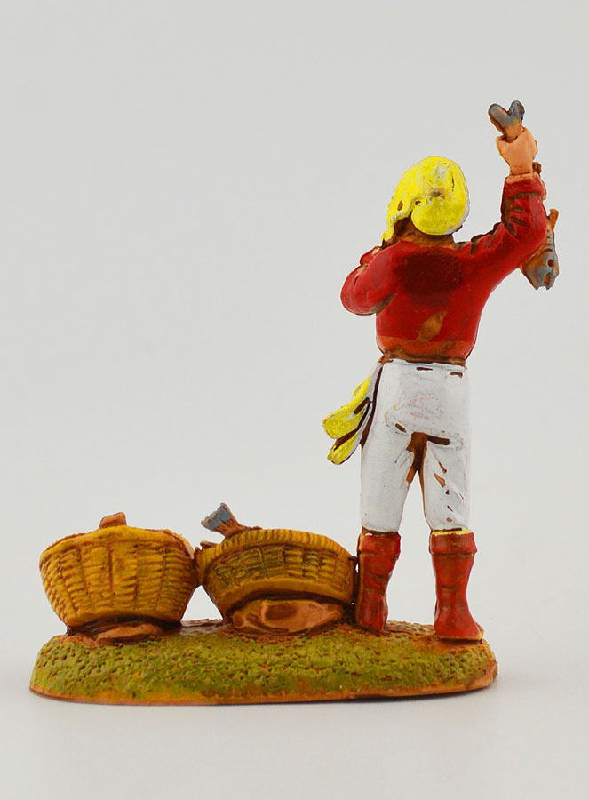 Figura de vendedor de pescado - 6 cm (pic 4)