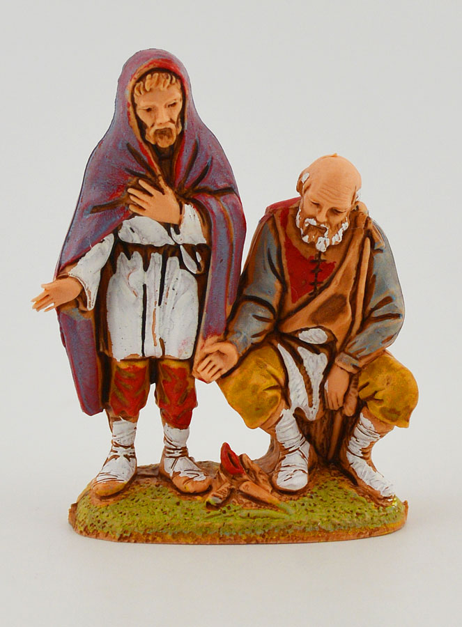 Figura 'Viejos mendigos' - 6 cm (pic 1)