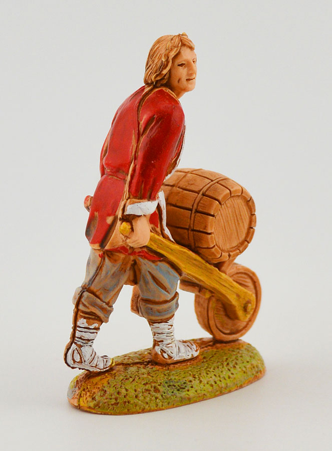 Figura de tonelero y su carro - 6 cm (pic 2)