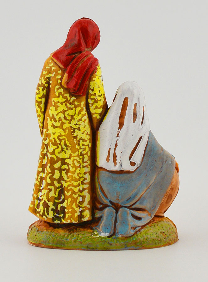Figura de belén 'Mujer con ánfora y ropa' - 6 cm (pic 4)