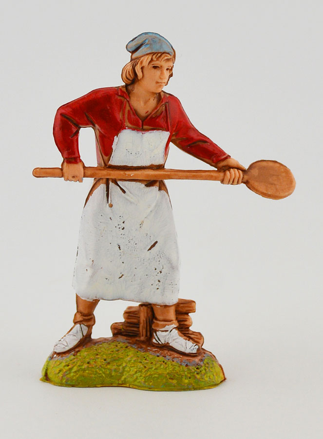 Figura de panadero con pala — 6 cm (pic 1)