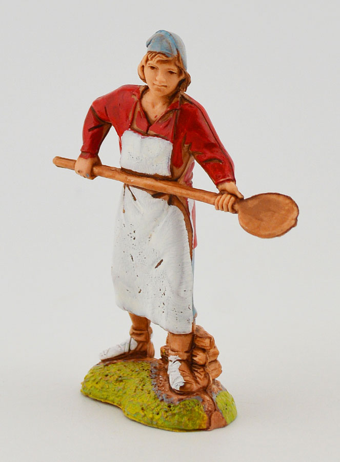 Figura de panadero con pala — 6 cm (pic 2)