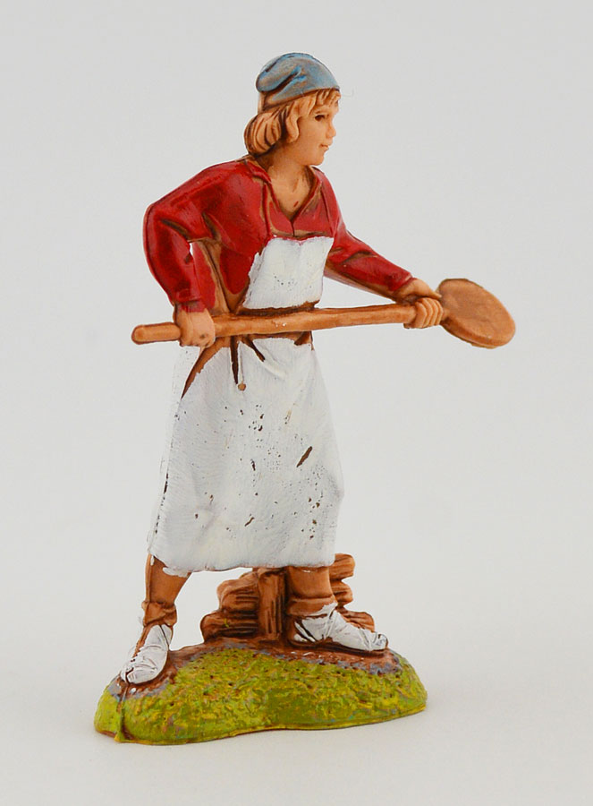 Figura de panadero con pala — 6 cm (pic 3)