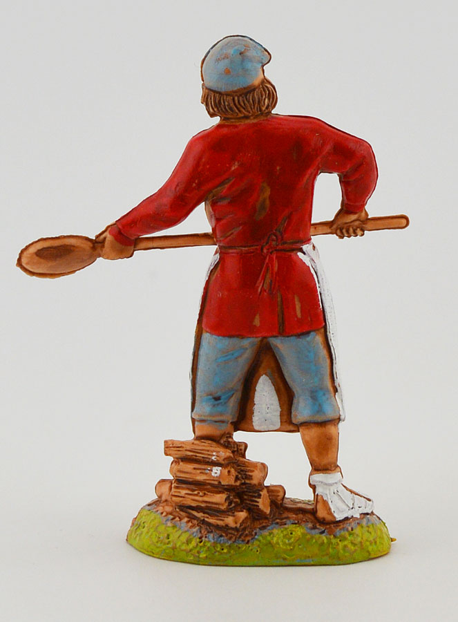 Figura de panadero con pala — 6 cm (pic 4)