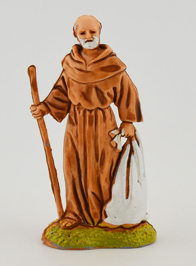 Figura de belén 'Viajero con bastón' - 6 cm (pic 1)