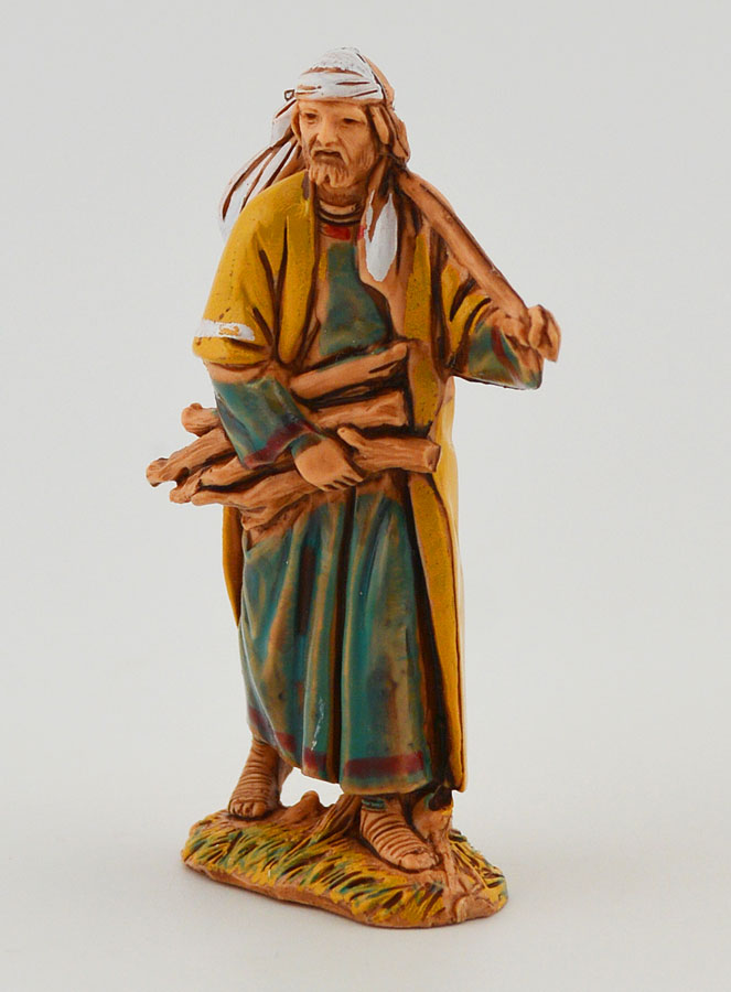 Figura de belén 'Viajero recolector de leña' - 6 cm (pic 2)