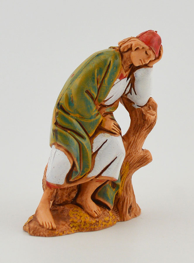 Figura de pastor dormido - 6 cm (pic 3)