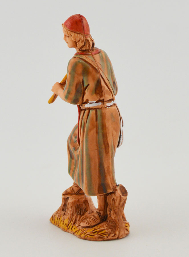 Figura de pastor tocando la flauta de Pan - 6 cm (pic 2)