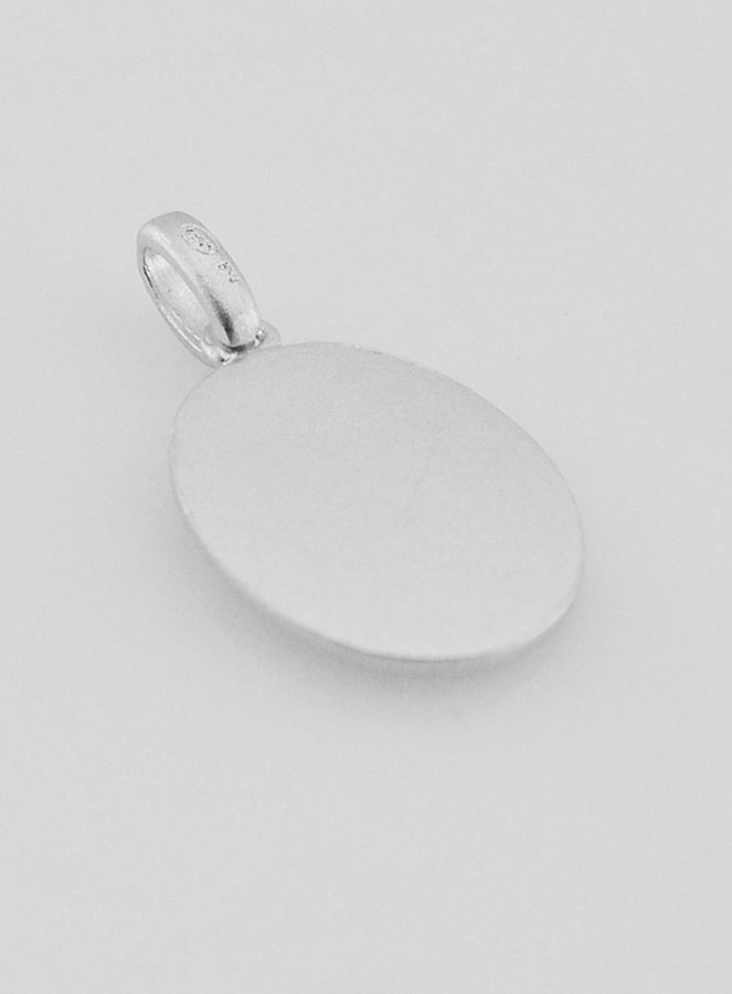 Medalla de Nuestra Señora de Fátima en plata - 15 mm (pic 4)