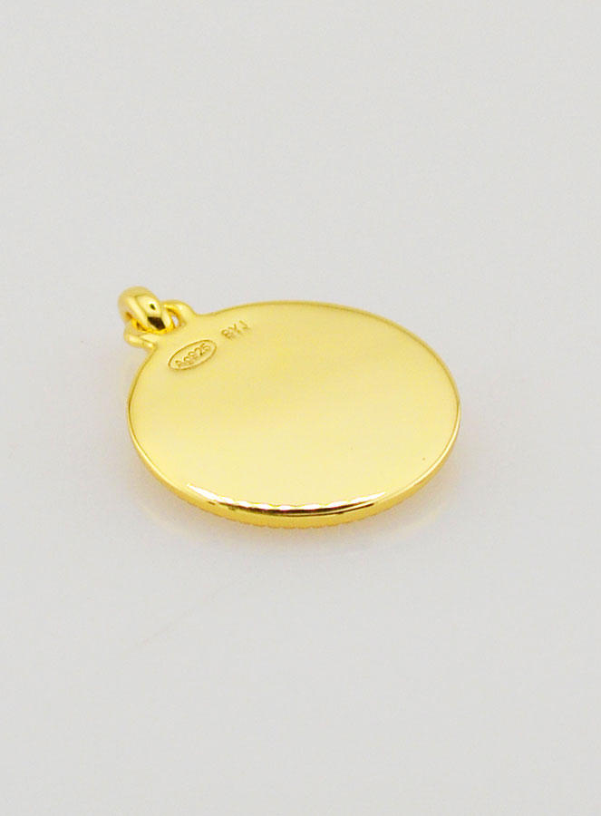 Medalha de Batismo Anjo da Guarda - 12mm (pic 4)