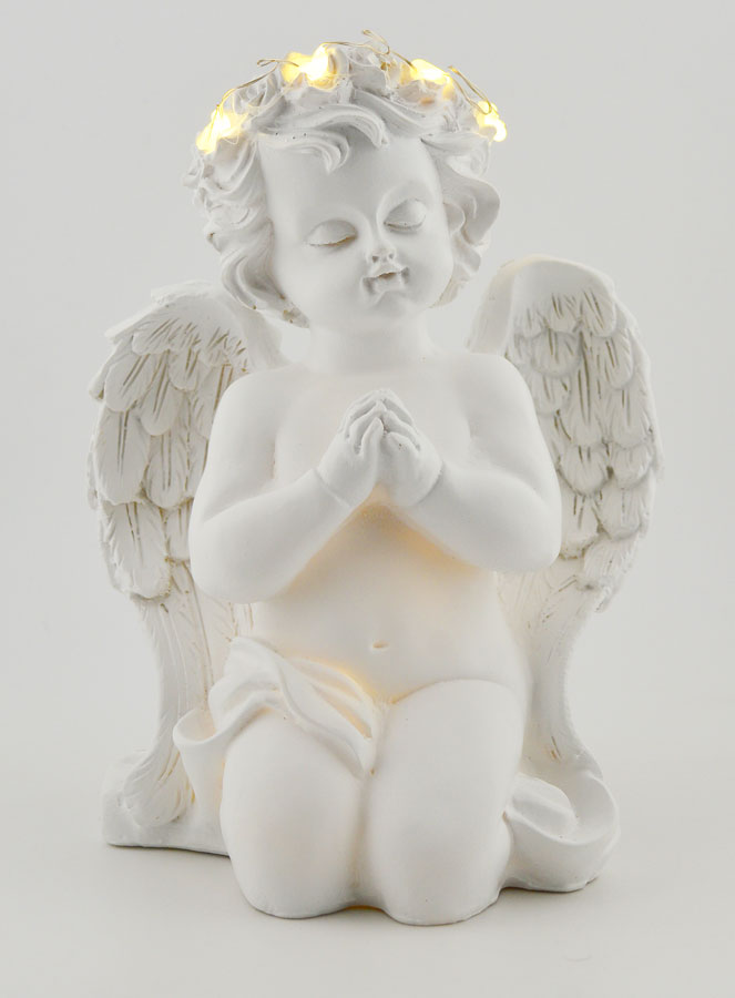 Ángel luminoso en oración - 16 cm (pic 1)