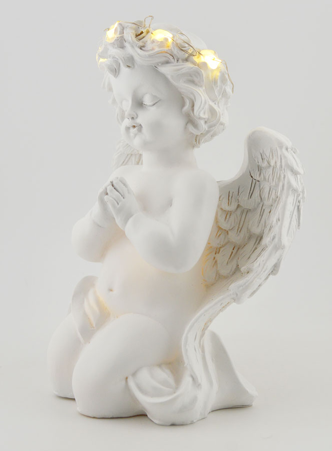 Ángel luminoso en oración - 16 cm (pic 2)