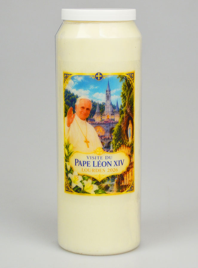 Vela de Novena Papa Leão XIV em Lourdes (pic 1)