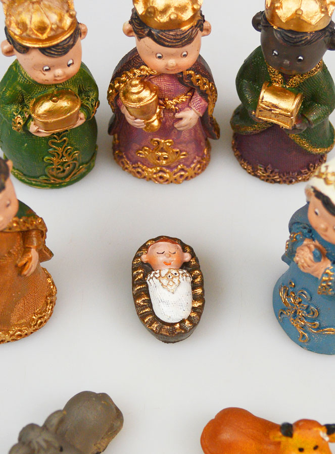 Presépio de Natal 8 Figuras Provençais - 8cm (pic 2)