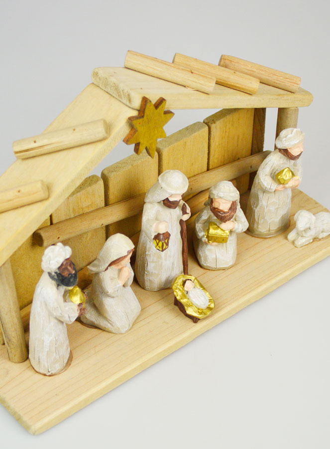 Presépio de Natal Cena 7 Figuras Provençais - 30cm (pic 3)