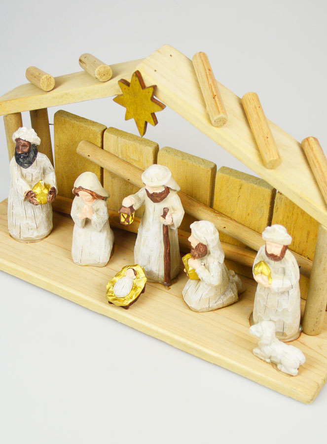 Presépio de Natal Cena 7 Figuras Provençais - 30cm (pic 4)