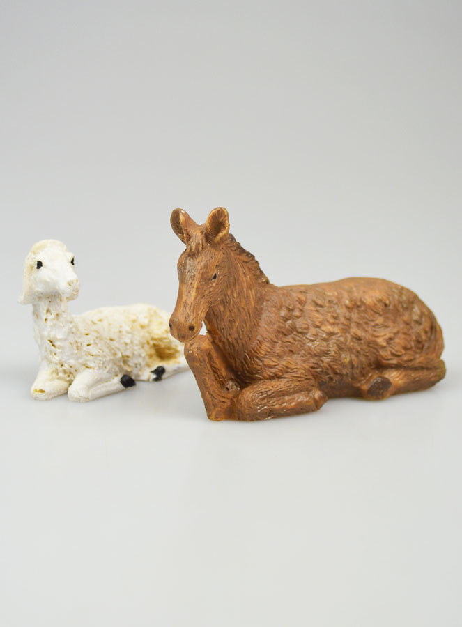 Figuras Provençais Presépio de Natal - Cavalo e Ovelha (pic 4)