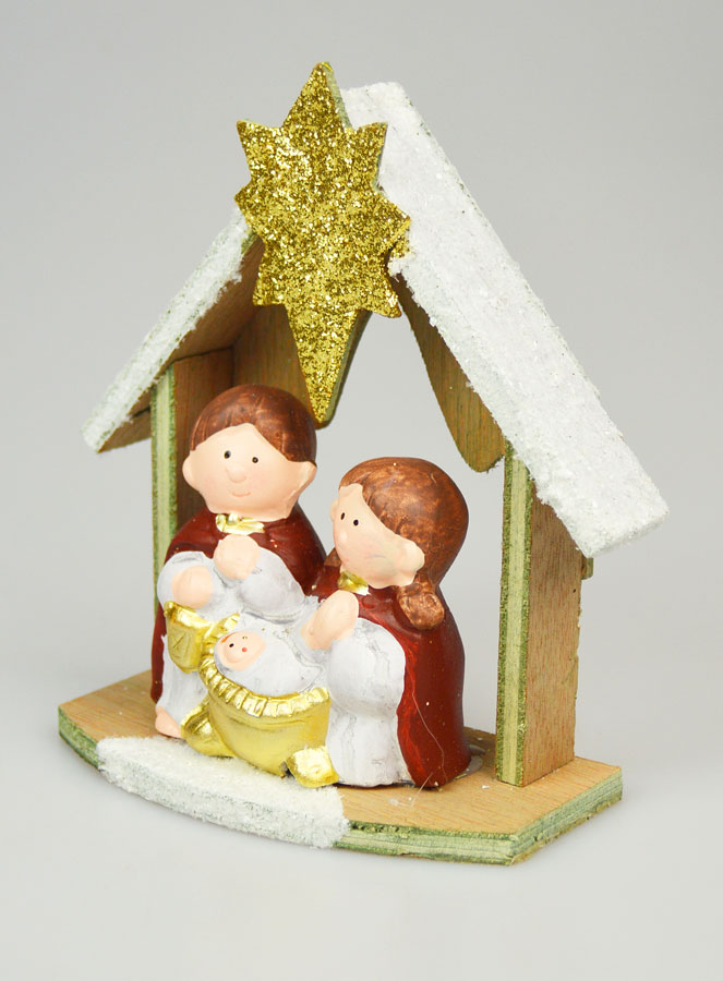 Presépio de Natal Natividade em Grés - 15cm (pic 2)