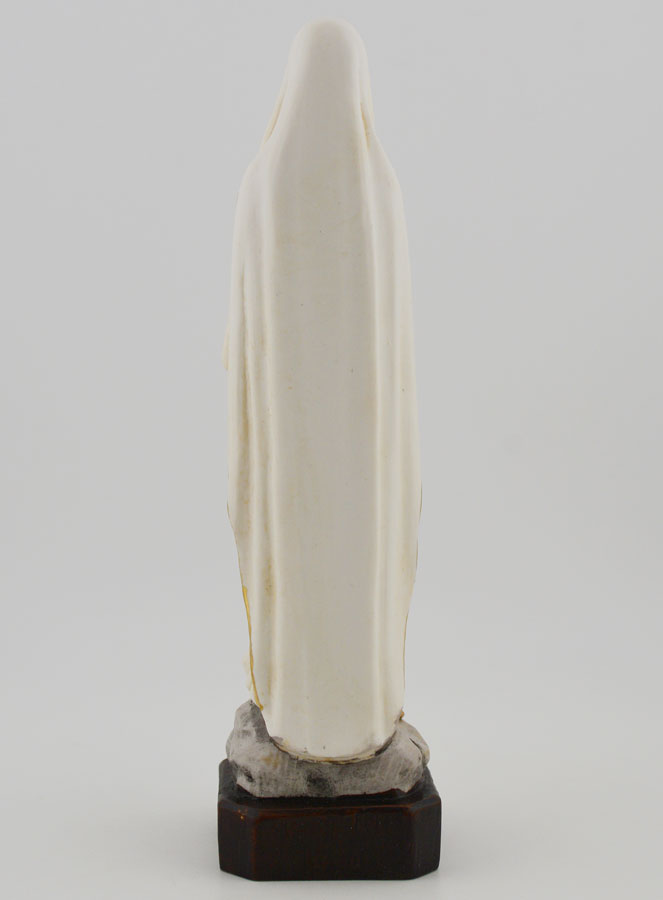 Estátua da Virgem Maria de Lourdes Policromada – 15cm (pic 4)