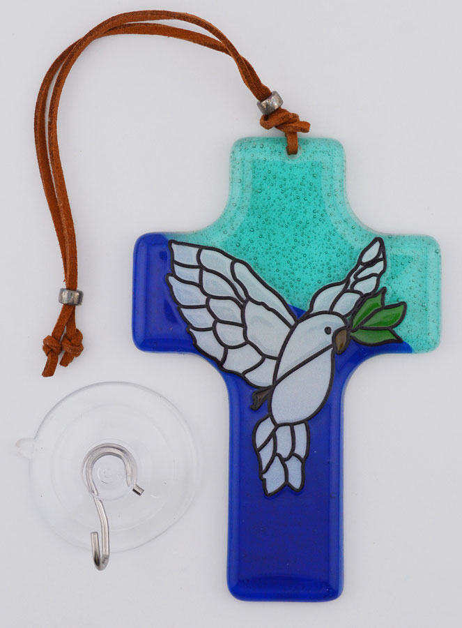 Cruz de Vidrio Paloma de la Paz (pic 3)