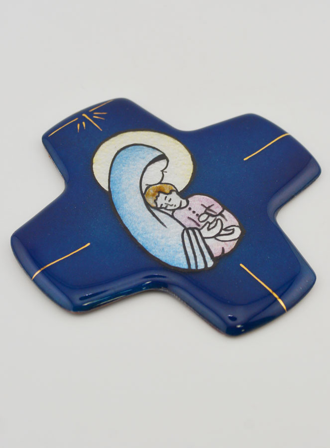 Cruz de la Maternidad Cuadrado Esmaltes del Libán (pic 3)