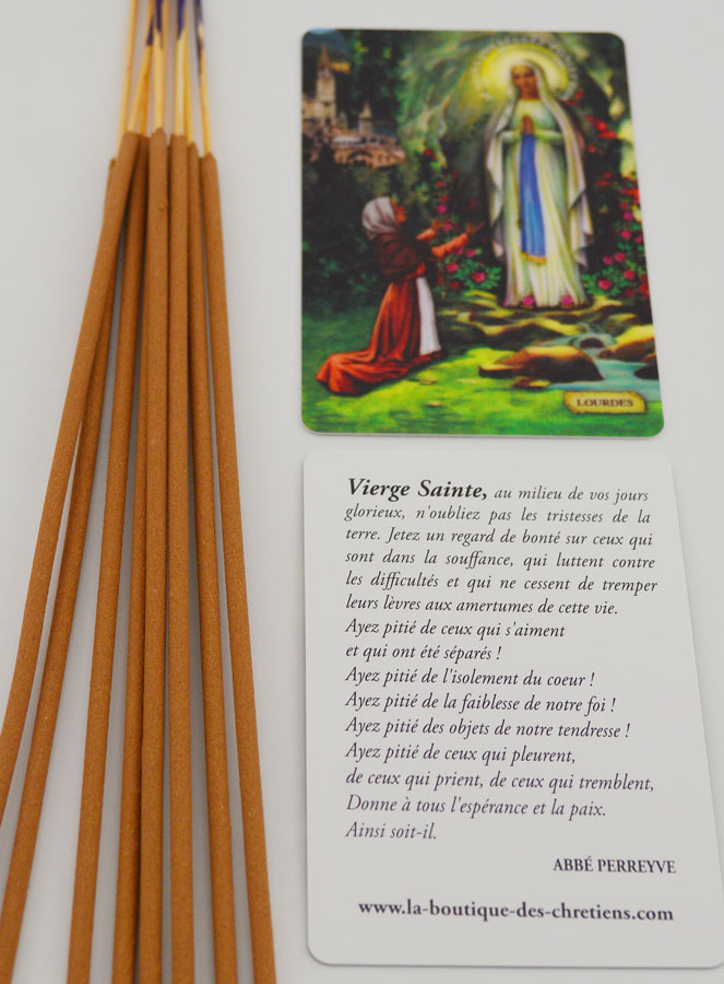 Incienso Nuestra Señora de Lourdes (pic 4)
