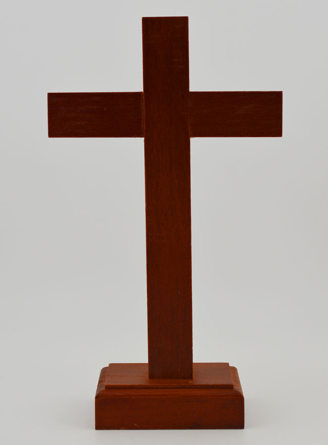 Crucifijo en Madera de Haya con Base (pic 4)