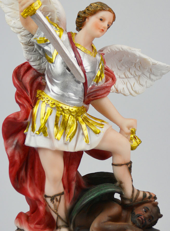 Estatuilla San Miguel 20 cm (pic 3)