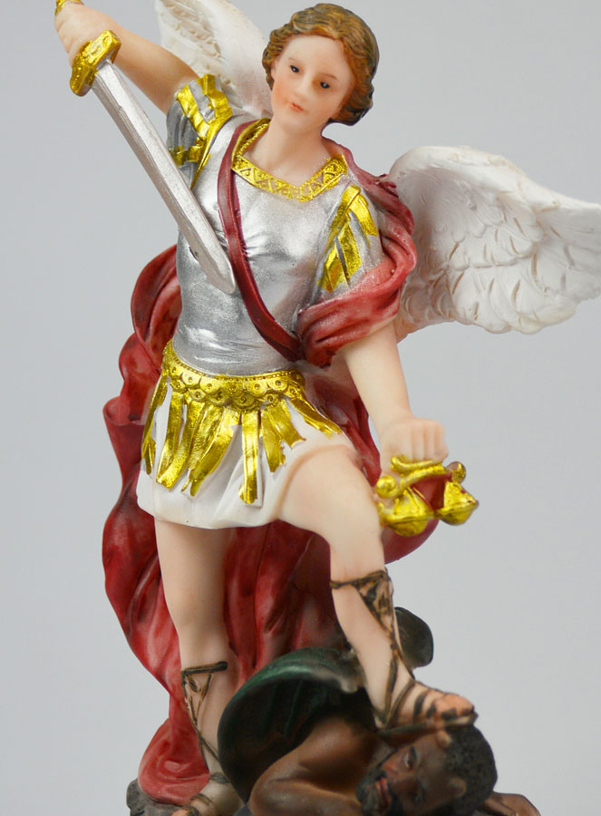 Estatuilla San Miguel 20 cm (pic 4)